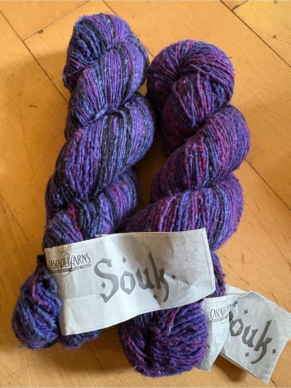 2 Skeins of Souk by Cascade Yarns